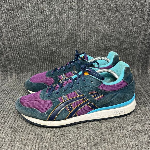 ASICS GT-II Purple Navy Lake Drive Sky Suede Casual Shoes Mens 11.5 H408N‎ main image 4